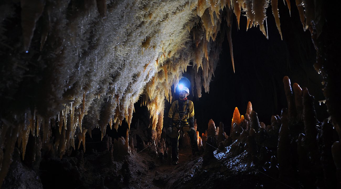 Erste Höhlentouren mit den Guides Spéléo