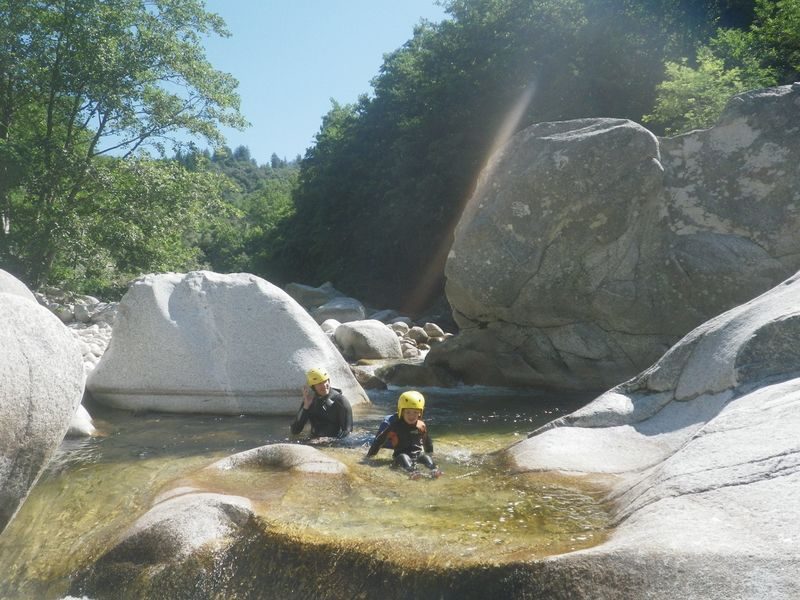 Wasserwanderung auf dem Chassezac mit Canoyak