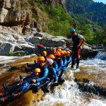 © Canyoning mit Face Sud - Bas Chassezac - face sud