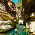 © Canyoning mit Face Sud - Le Haut Roujanel - face sud