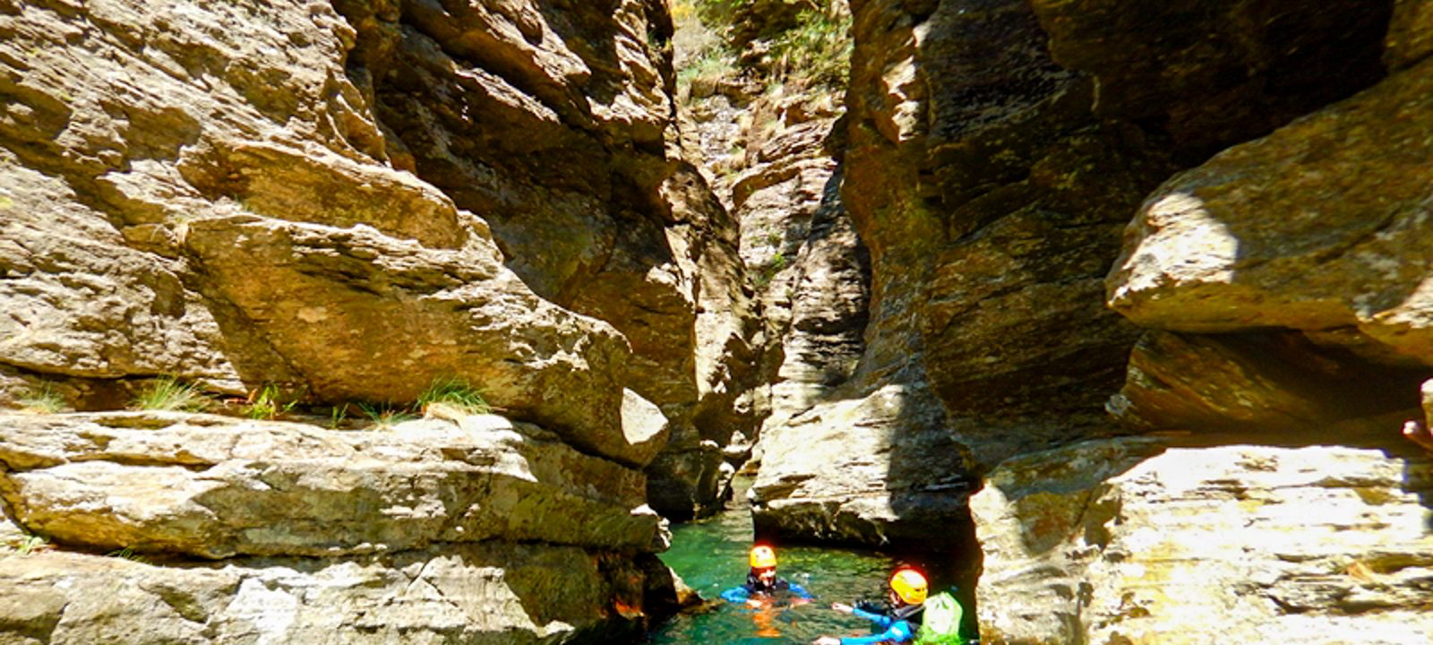 Canyoning mit Face Sud - Le Haut Roujanel