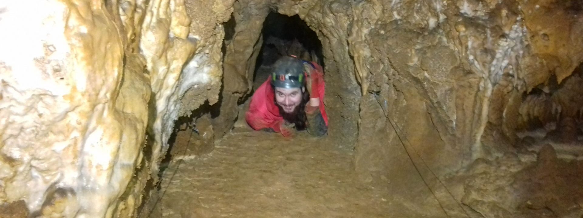 Höhlenforschung in der Höhle von Chasseroux - Tag mit BMAM