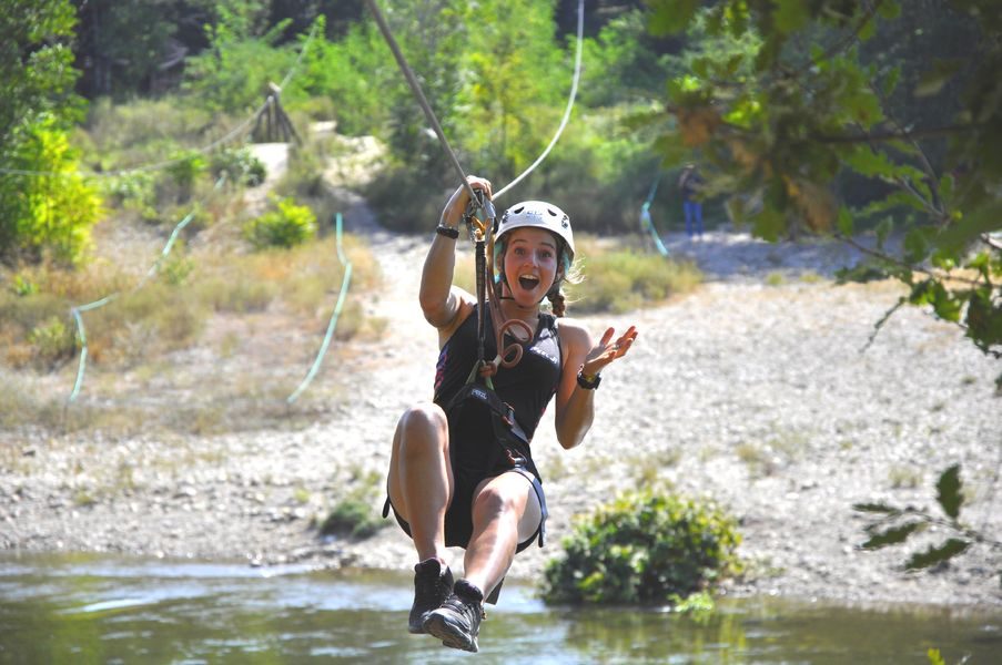 Baumkletterparcours - Adventure Camp