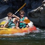 die Gorges de l'Ardèche - 24 km mit der Base Nautique du Pont d'Arc