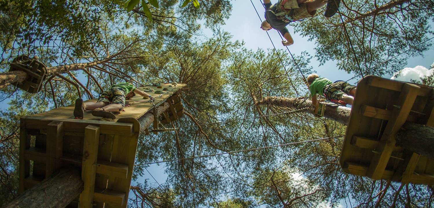 Freizeitpark : Hochseilgarten, Bois des musiciens, Escape Game - Indy parc