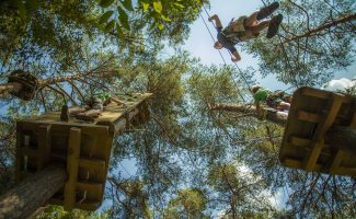 Freizeitpark : Hochseilgarten, Bois des musiciens, Escape Game - Indy parc