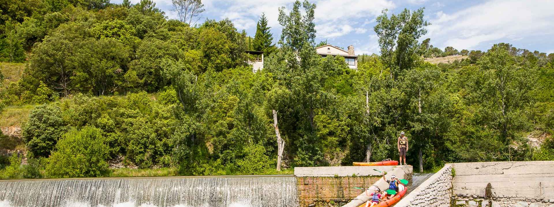 Canoë - Kayak de Sampzon à Châmes - 12 km avec Loulou Bateaux