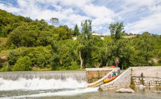 Canoë - Kayak de Sampzon à Châmes - 12 km avec Loulou Bateaux