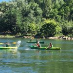 © Kanu - Kayak von Sampzon nach Chames - 12 km mit Rivière et Nature - rn