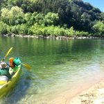 © Kanu - Kayak von Sampzon nach Chames - 12 km mit Rivière et Nature - rn