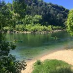 © Kanu - Kajak von Chames nach St Martin d'Ardèche - 24 km / 1 Tag met Rivière et Nature - rn