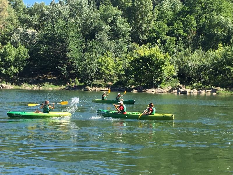 Kanu - Kayak von Vallon bis St. Martin d'Ardèche - 30 km / 3 Tage mit Fluss und Nature