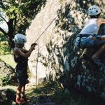 Überwachte Aktivität mit Ardèche Équilibre - Klettern