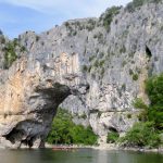 Kanu - Kajak von Vallon nach St. Martin d'Ardèche - 7 + 24 km / 2 Tage mit Castor Canoë