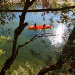 1 1/2 Tage in Kanus mit einem Naturführer der Ardèche-Schlucht - 1 Nacht im Biwak