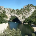 Kanu - Kajak von Vallon nach St. Martin d'Ardèche - 30 km / 1 Tag mit Azur canoës