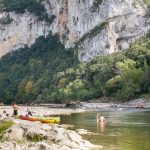 Canoë - Kayak de Vallon à St Martin d'Ardèche - 32 km / 1 jour avec Loulou Bateaux