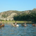 © Randonnée Equestre Accompagnée - Equitation Chavetourte - Talagrand