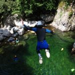 Überwachte Aktivität mit Ardèche Equilibre - Canyoning